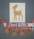 DIY Deer Glitter Canvas Tutorial