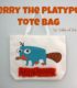 Perry Platypus Tote Bag Tutorial Mickey